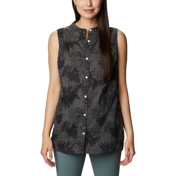 Columbia Ženske Majice Bez Rukava - Willow Bend Sleeveless Tunic Tamno Sive | PYUB-46958